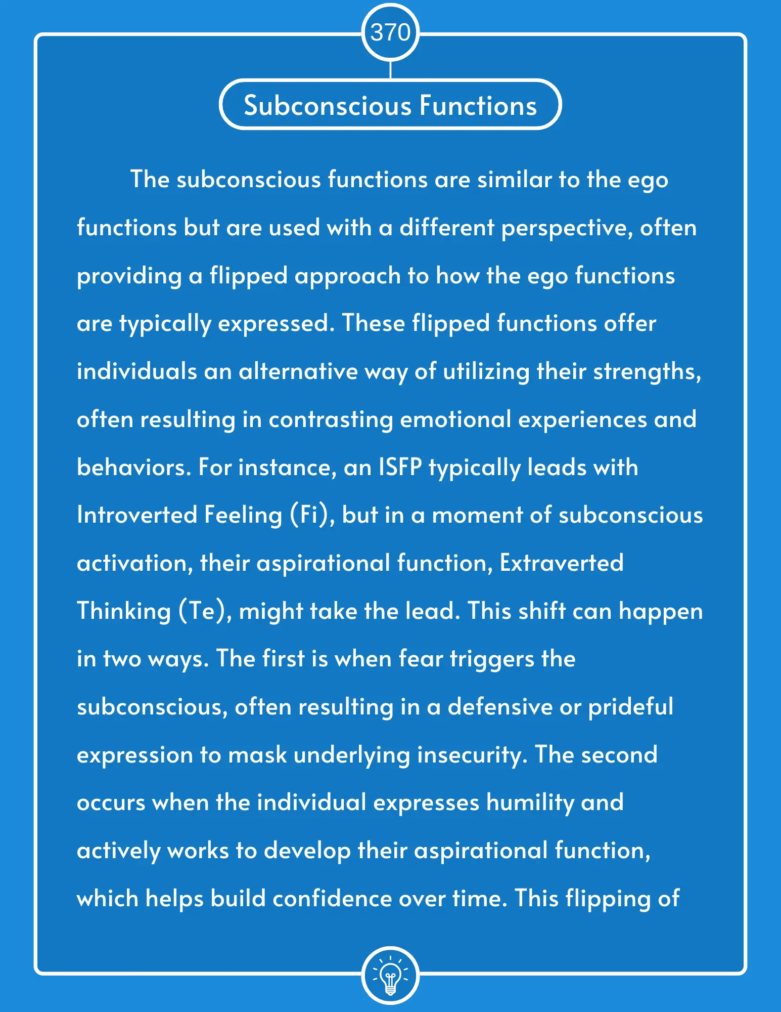 Sample page from The Code Behind the 16 Types